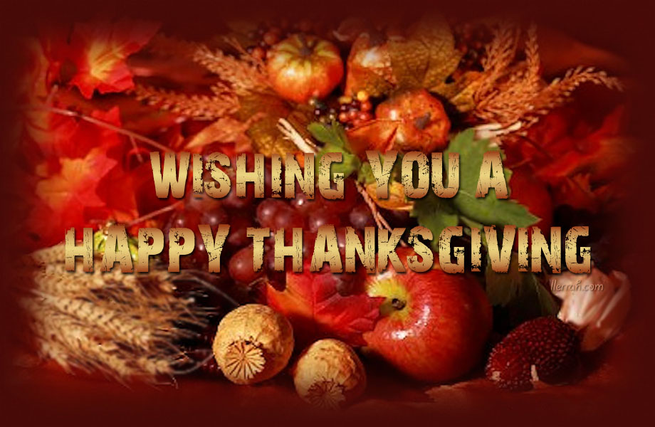 Wishing You A Happy Thanksgiving